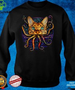 Cathulhu tentacle cat horror kitty T Shirt 2 Cathulhu tentacle cat horror kitty T Shirt