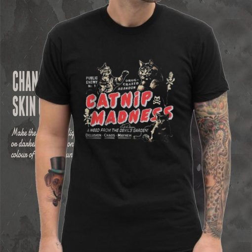 Catnip madness red logo trending shirt