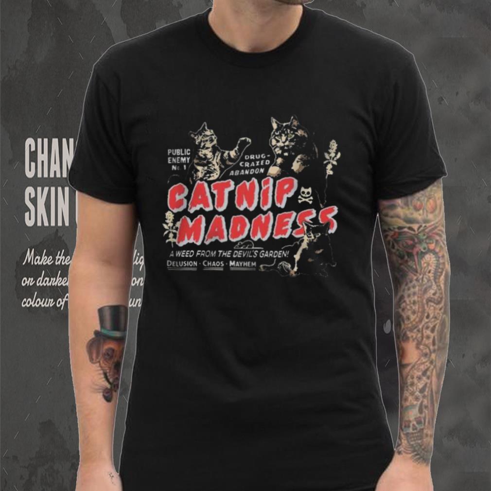 Catnip madness red logo trending shirt Catnip madness red logo trending shirt