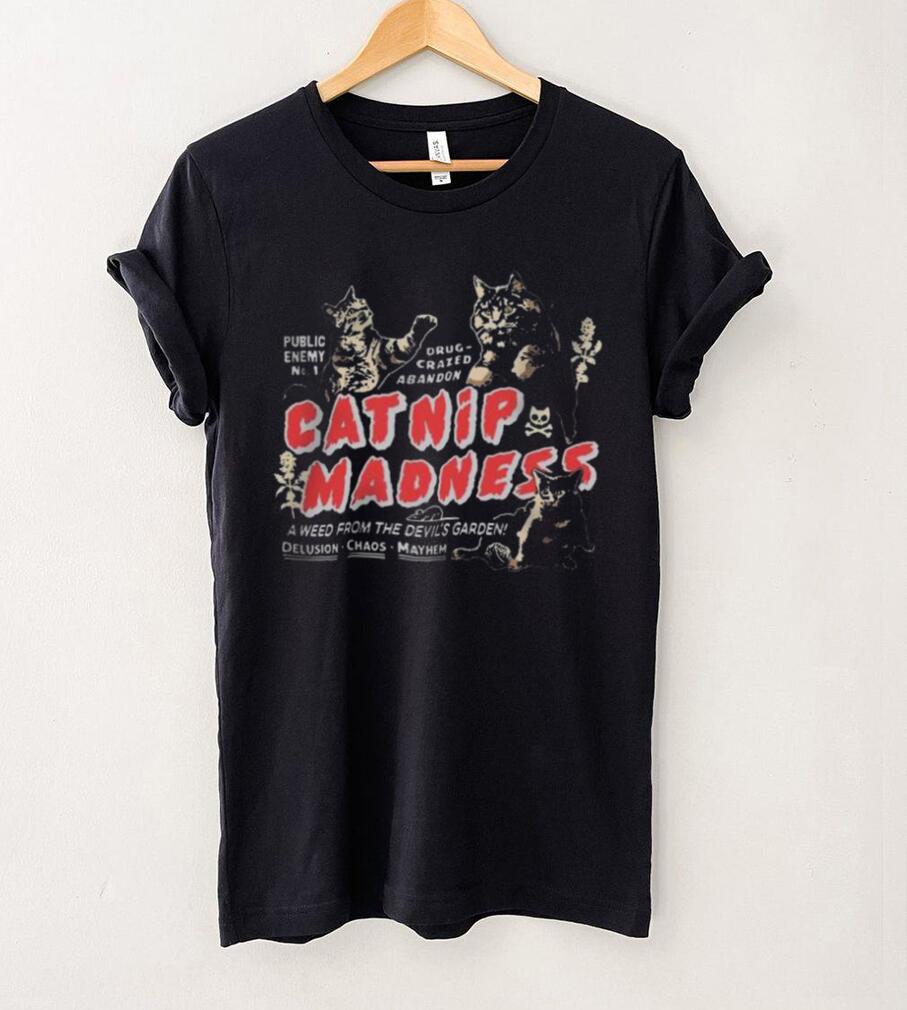 Catnip madness red logo trending shirt Catnip madness red logo trending shirt