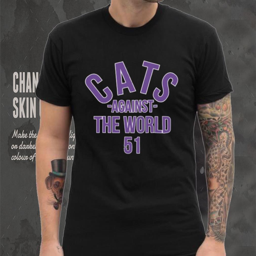Cats Against The World 51 Pat Fitzgerald Shirt Cats Against The World 51 Pat Fitzgerald Shirt