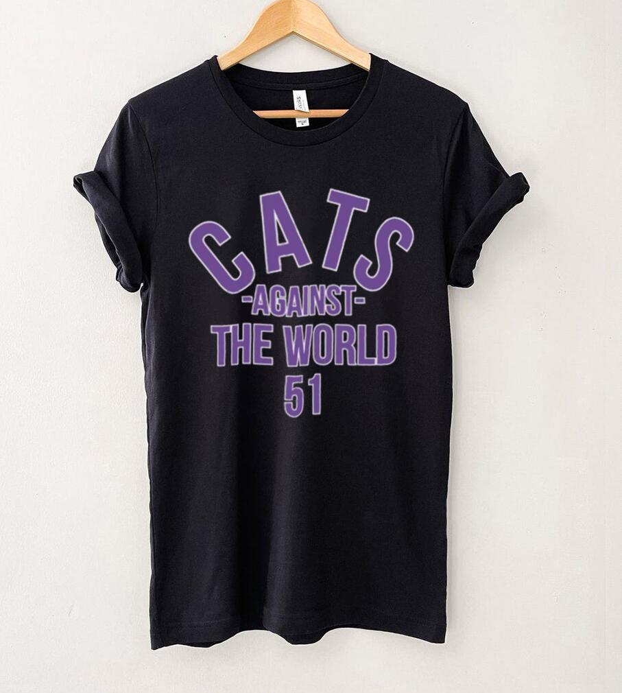 Cats Against The World 51 Pat Fitzgerald Shirt Cats Against The World 51 Pat Fitzgerald Shirt