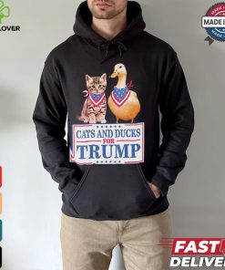 Cats And Ducks For Trump 2024 Kittens And Ducks For Trump T Shirt