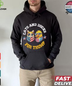 Cats And Ducks For Trump President 2024 Trump Vance 2024 T Shirt