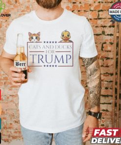 Cats And Ducks For Trump Trump Vance Shirt 2 Cats And Ducks For Trump Trump Vance Shirt