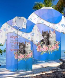 Cats Angels Do Not Always Have Wings Sometimes They Have Whiskers Summer Time Hawaiian Shirt