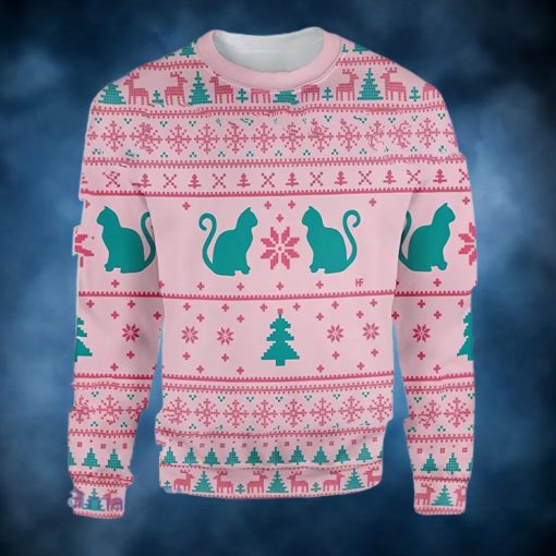 Cats Love Christmas Ugly Christmas Sweater