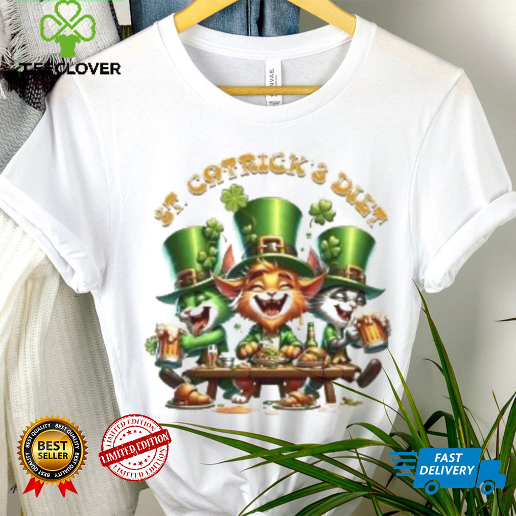 Cats St. Catrick’s diet St. Patrick’s Day T Shirt Cats St. Catrick’s diet St. Patrick’s Day T Shirt