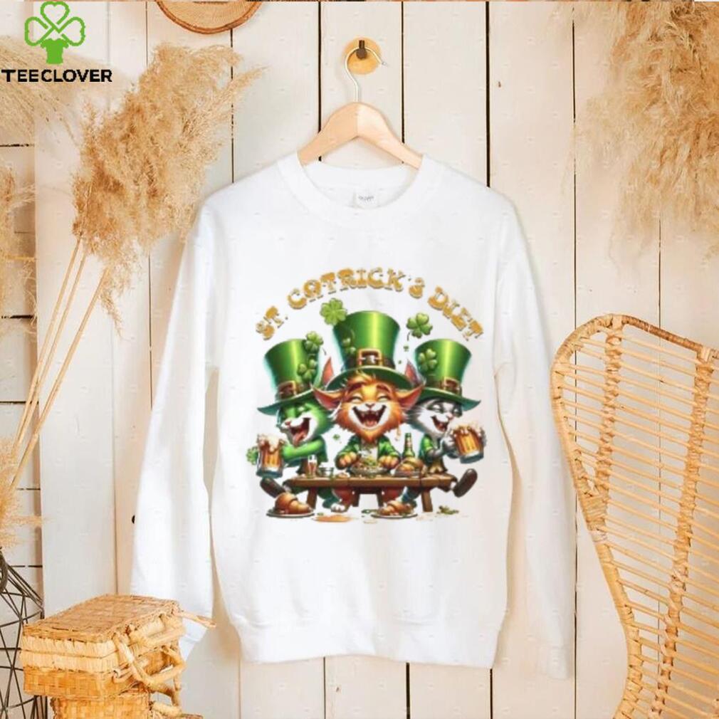 Cats St. Catrick’s diet St. Patrick’s Day T Shirt Cats St. Catrick’s diet St. Patrick’s Day T Shirt