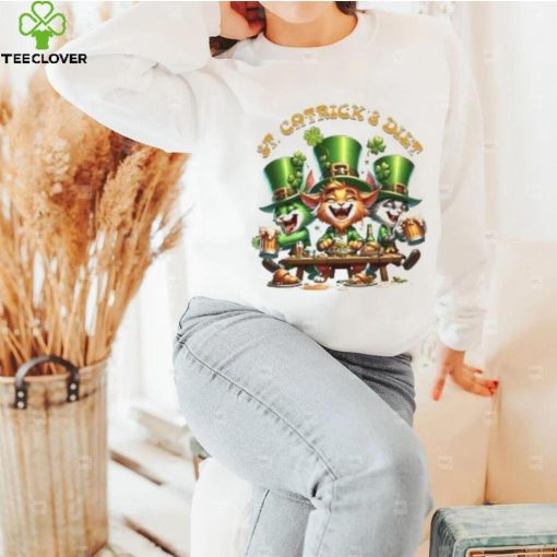 Cats St. Catrick’s diet St. Patrick’s Day T Shirt