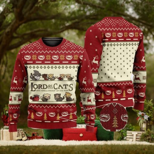 Cats Ugly Christmas Cat Kittens Ugly Christmas Sweater Gift For Men Women