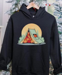 Cats in a tent under the full moon Cat Camping hoodie, sweater, longsleeve, shirt v-neck, t-shirt