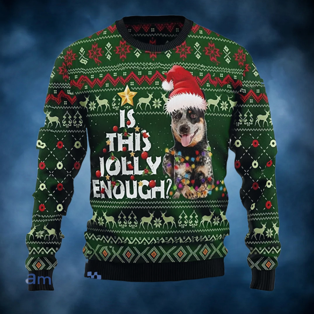 Cattle Dog Ugly Christmas Sweater