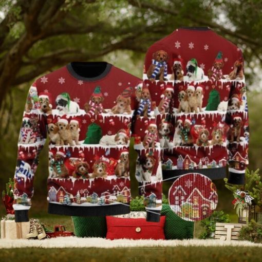 Cavoodle Ugly Christmas Sweater For Men & Women
