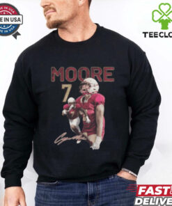 Cazeem Moore shirt signature 2024 t shirt