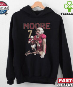 Cazeem Moore shirt signature 2024 t shirt