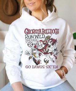 Georgia Bulldogs Run Wild Through The SEC Go Dawgs Sic ‘Em Shirt