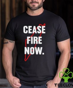 Cease Fire Now Free Palestine Shirt