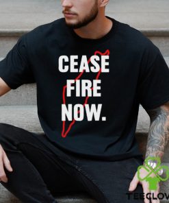 Cease Fire Now Free Palestine Shirt