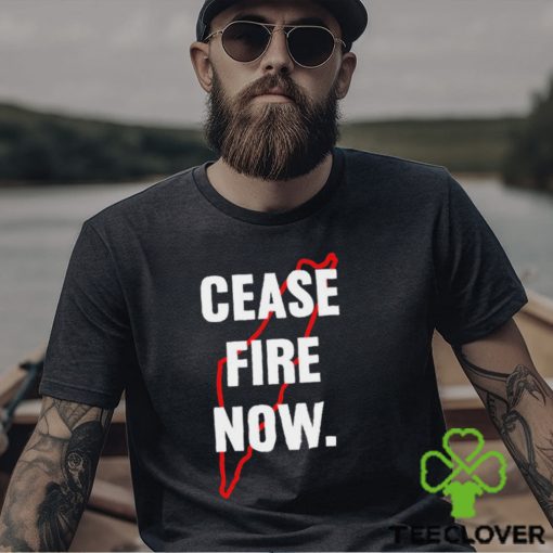 Cease Fire Now Free Palestine Shirt