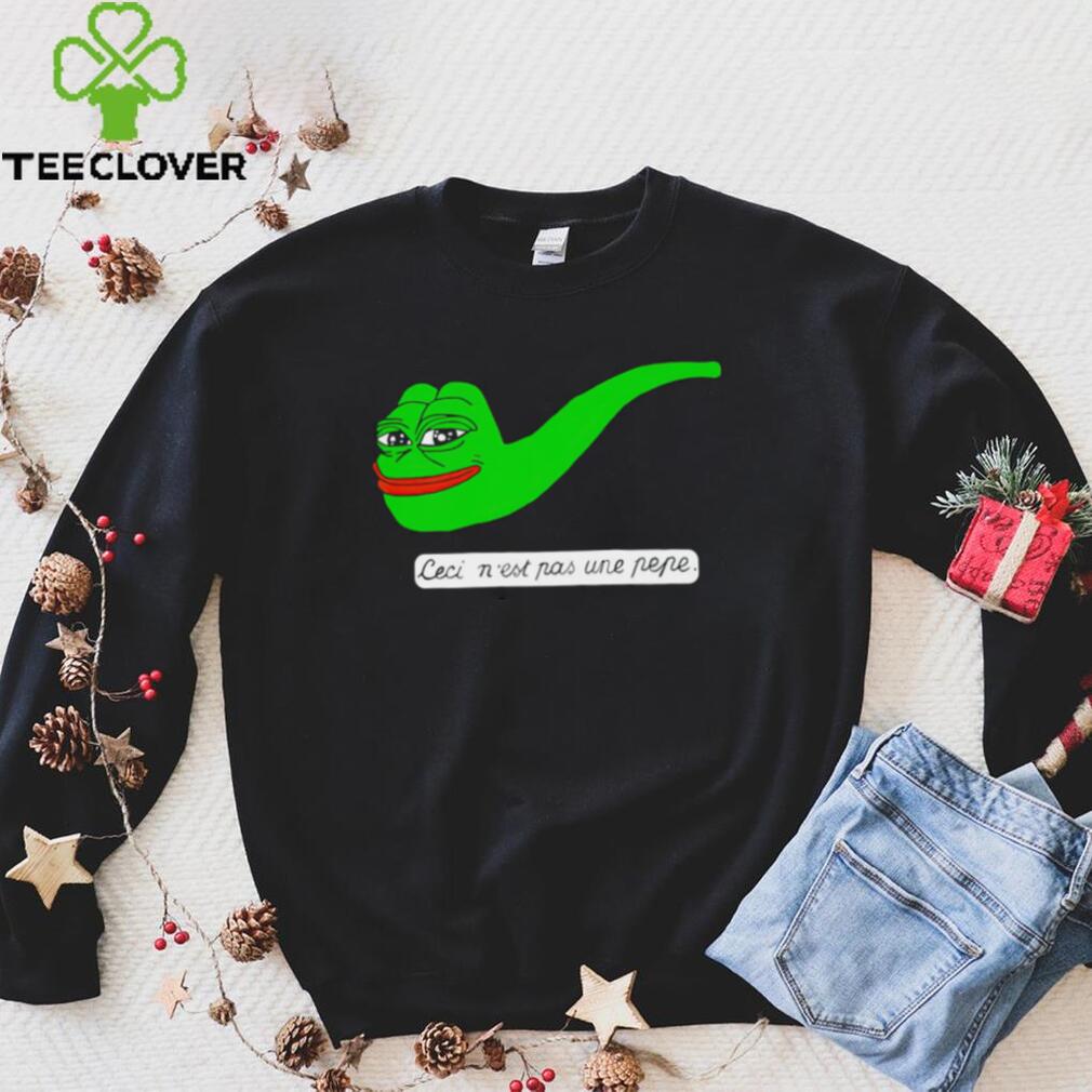 Ceci n’est pas une pepe meme shirt Ceci n’est pas une pepe meme shirt