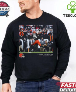 Cedric Tillman Cleveland Browns NFL Flash Fixtures Week 8 Oct 27 2024 t shirt