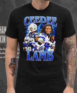 CeeDee Lamb number 88 Dallas Cowboys football player portrait lightning hoodie, sweater, longsleeve, shirt v-neck, t-shirt