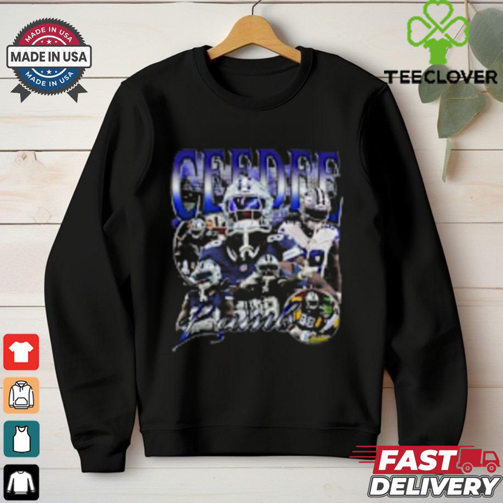 Ceedee Lamb Bootleg Collage Crewneck shirt Ceedee Lamb Bootleg Collage Crewneck shirt