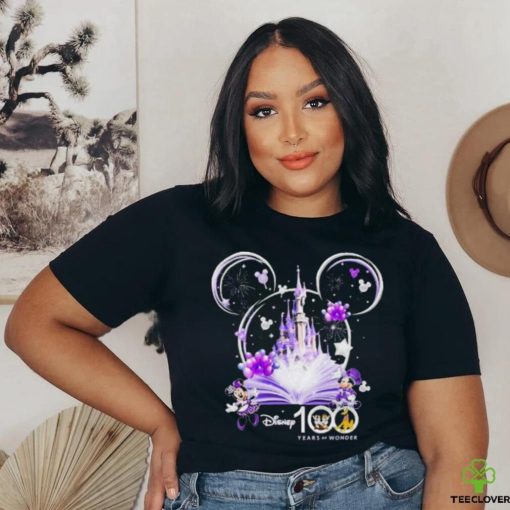 Celebrate 100 Years Of Disney Wonder With This Magical Disney 100 Years Of Wonder With Disney Characters Disney Shirt