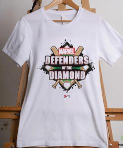 Celebrate Marvel’s Defenders Of The Diamond Baseball T shirt
