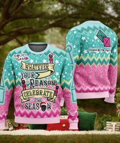 Celebrate the Season Squid Game Christmas Sweater