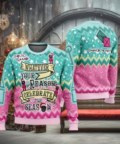 Celebrate the Season Squid Game Christmas Sweater