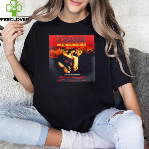 Celebrating 40 Years Of Love At First Sting Scorpions Love At First String shirt