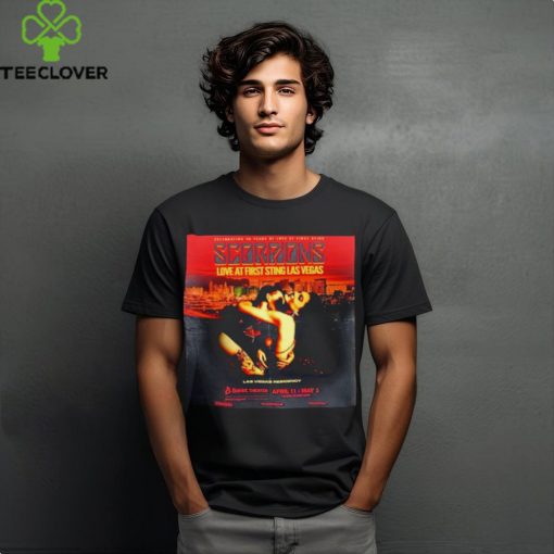 Celebrating 40 Years Of Love At First Sting Scorpions Love At First String shirt