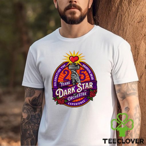 Celebrating the Grateful Dead 25 years Dark Star Orchestra experience logo hoodie, sweater, longsleeve, shirt v-neck, t-shirt