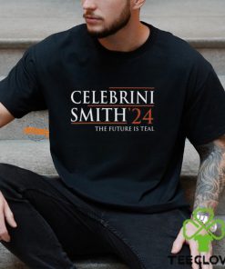 Celebrini Smith 24 The Future Is Teal Shirt
