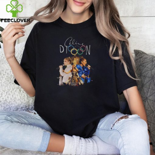 Celine Dion Olympic Paris 2024 Graphics Design T Shirt