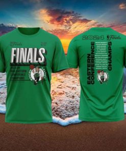 Celtics 2024 Eastern Conference Champions 3D Shirt