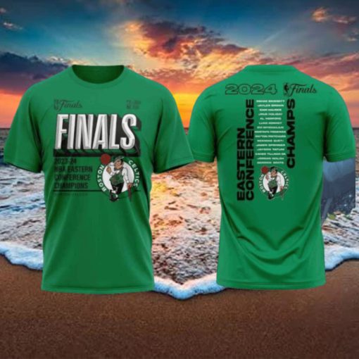 Celtics 2024 Eastern Conference Champions 3D Shirt