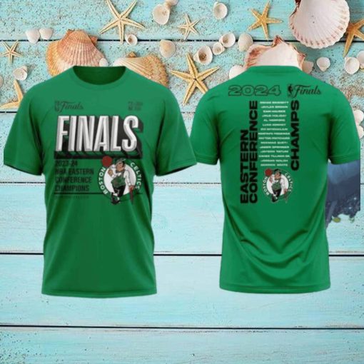 Celtics 2024 Eastern Conference Champions 3D Shirt