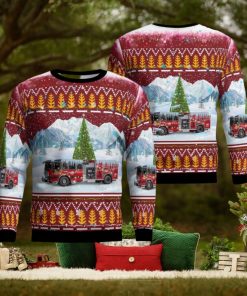 Centereach New York Centereach Fire Department AOP Ugly Christmas Sweater Unique Christmas Gift