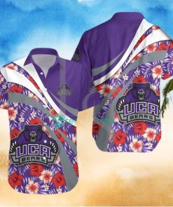 Central Arkansas Bears NCAA Hibiscus Tropical Flower Hawaiian Shirt