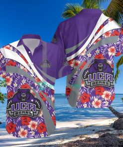 Central Arkansas Bears NCAA Hibiscus Tropical Flower Hawaiian Shirt