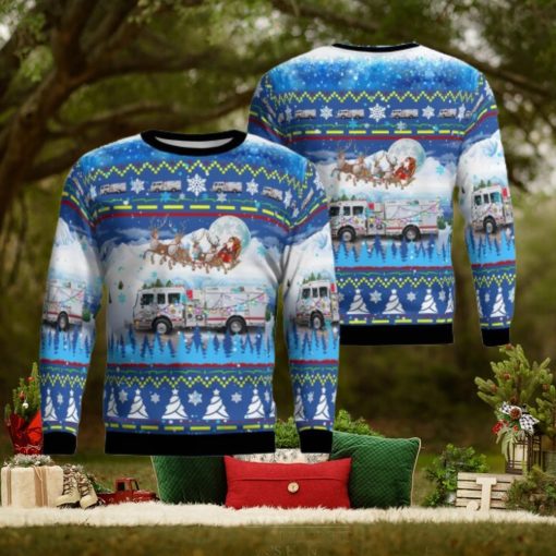Centralia Fire Protection District, Centralia, Illinois Christmas Aop Ugly Sweater 3D Gift For Men And Women