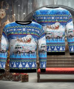 Centralia Fire Protection District, Centralia, Illinois Christmas Aop Ugly Sweater 3D Gift For Men And Women