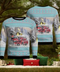 Centralia Illinois Centralia City Fire Department AOP Ugly Christmas Sweater Unique Christmas Gift