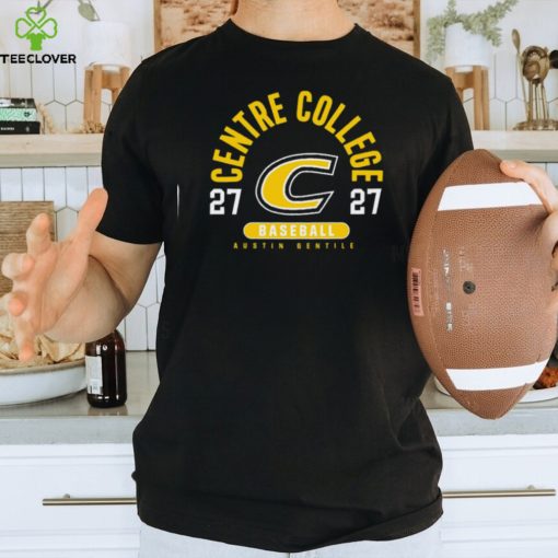 Centre College NCAA Baseball Austin Gentile T Shirt