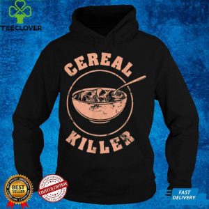 Cereal Killer Halloween Night Spooky Breakfast Milk Cereals T Shirt