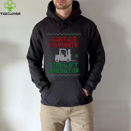 Certified Forklift Truck Operator Christmas Vintage Ugly Unisex Shirt