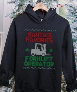 Certified Forklift Truck Operator Christmas Vintage Ugly Unisex Shirt